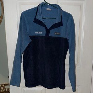 Columbia Budlight Men's Two-Tone 1/4 Button Fleece